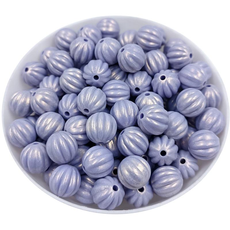 Creativ 10 buc 11 MM Fabricare bratara lucrata manual Macaron margele de bricolaj margele acrilice perlate de pepene verde de culoare solida margele vrac margele