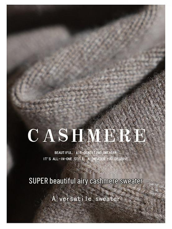 100% Pure Wool Knit Mini Skirt – Women's Elastic Waist, Versatile Hip-Hugging Design for Autumn/Winter.