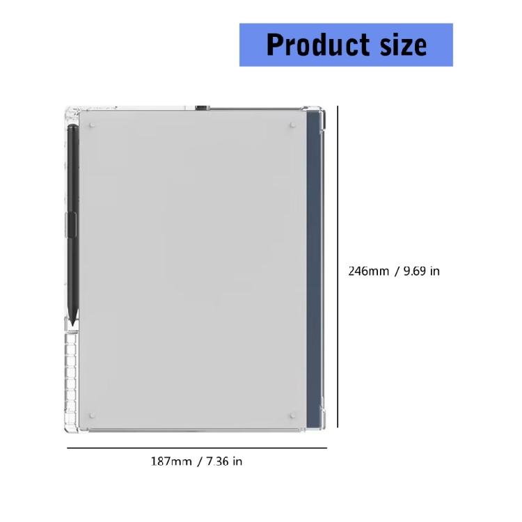 TPU Protective Case for 2 10.3 2022 eBook with 4 Shockproof Air bags for Frequent Traveler