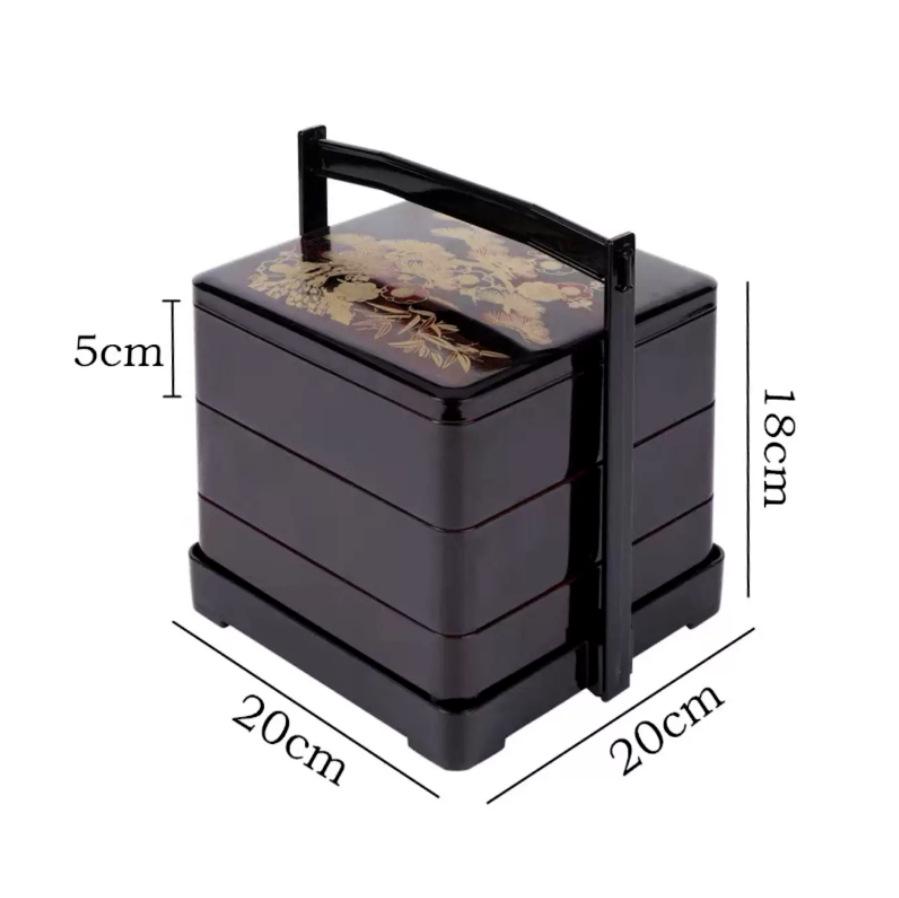 Creative Multi-Layer Wooden Carrying Box - Handheld, Two or Three-Tier Functional Design