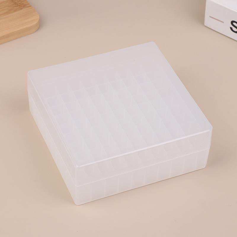 

100 отверстий лабораторная пластиковая пробирка коробка стойка использовать для 2мл 1.5мл 1.8мл криоконсервации пробирка с крышкой соединения as the picture