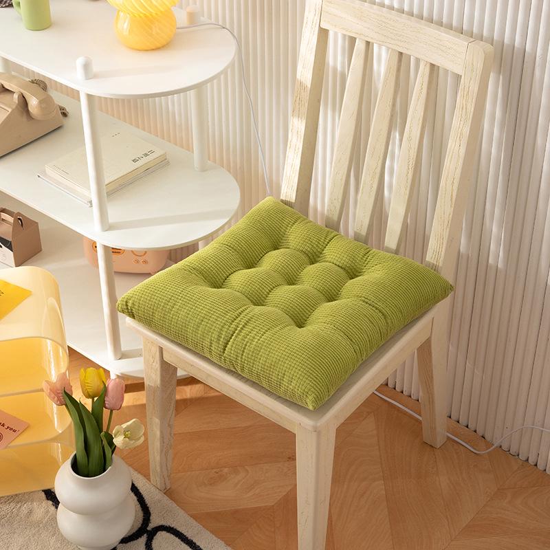 

Плюшевая подушка в виде кукурузного зерна: Зимняя теплая подушка для сиденья студенческого и офисного стула 50x50 cm