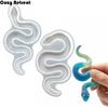 Silicone Mold Snake Shaped Silicone Molds Heat-resistant Silicone DIY Handmade Tools Reusable Smooth Surface 3D Cobras Mold