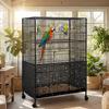 Large Bird Cage Cover Universal Waterproof Breathable Protection Bird Cage Wrap for Pet Parrot Parakeet Budgies Canaries Indoor
