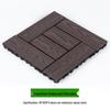 Waterproof WPC Balcony & Garden Flooring - Easy Snap-On, Anti-Corrosion, Ideal for Outdoors & Indoors.