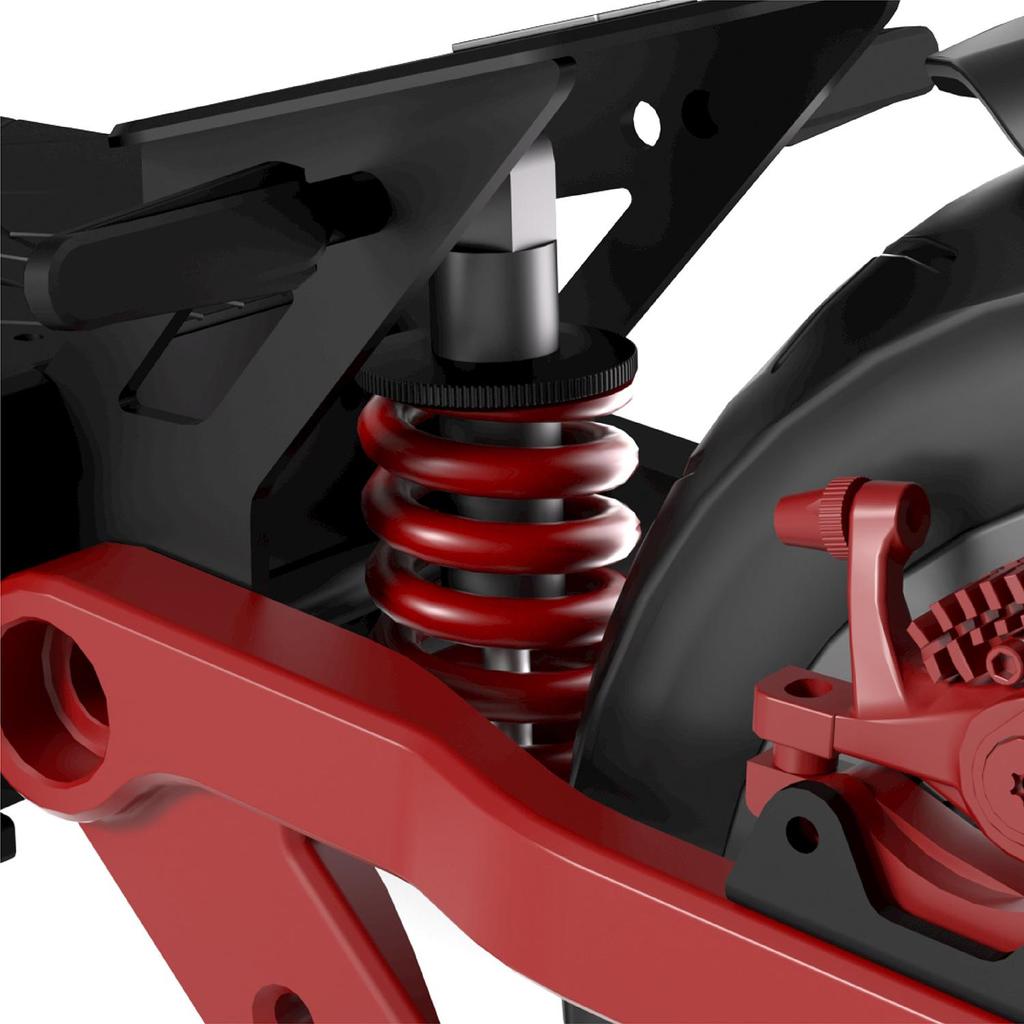 HEZZO F9 8000W Elektryczna Hulajnoga Terenowa z Podwójnym Napędem Silnik 60V 40AH Bateria 12 Calowe Opony Drogowe Dorosła Składana Hulajnoga Elektryczna Off-Road