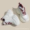 Inner heightening women's shoes 12cm new breathable dad shoes platform mesh small sports casual shoes women A2501