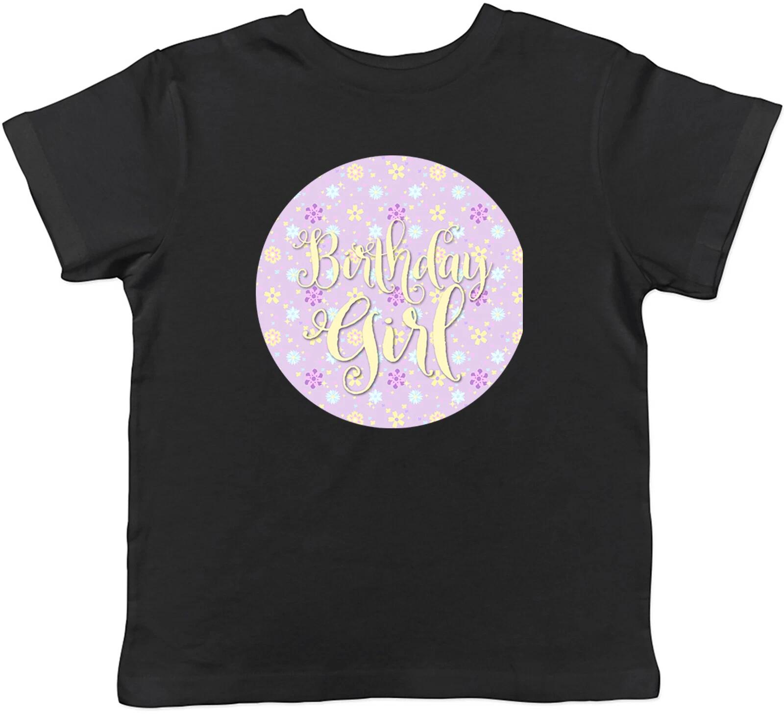Birthday Girl Childrens Kids T-Shirt Boys Girls 140