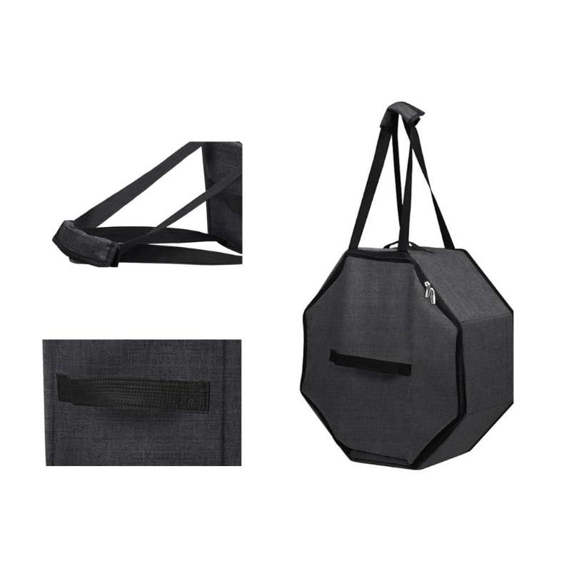 Cowboy Hat Storage Bag Travel Case Organizers Large Capacity Hat Storage Box with Carrying Handle Easy to Carry