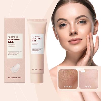 Purifying Exfoliating Gel ,Gentle Exfoliating Gel For Face Facial - Exfoliating Gel For Face Cleans