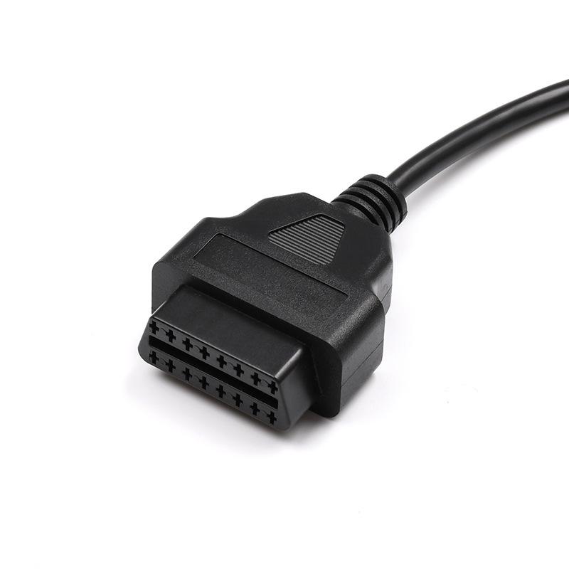 Für BMW Motorrad Verbindungskabel OBD 16-Pin auf 10-Pin Motorfehler-Diagnosewerkzeug Kompatibel mit Motorrädern