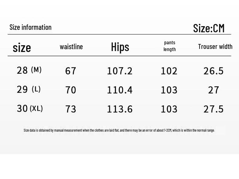 FivePlus Casual Elastic Waist Straight-Leg Pants