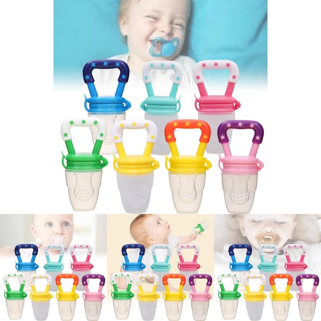 Premium Baby Fruit Vegetable Feeder Pacifier Silicone Teething Toy For Infants