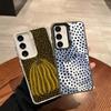 Yayoi Kusama Art Phone Case For Samsung Galaxy S25 S24 S23 S22 S21 S20 Note20 Ultra Plus Fe Colored Silver Cover