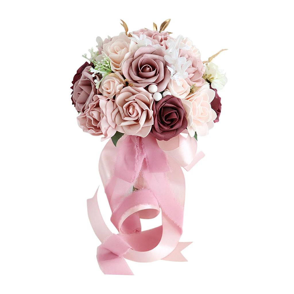 Wedding Rs Bouquet Decor Bridal Bouquet for Weddings Engagement Valentines Burgundy