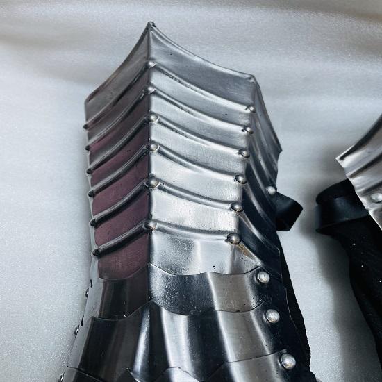 Medieval Gauntlets Nazgul Steel Armor Gloves Crusader Lerp Cosplay