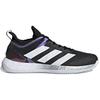 Adidas Adizero Ubersonic 4 M Clay Iridescent Black Unisex Sneakers Core-Black Footwear-White Silver-Mint FX1372