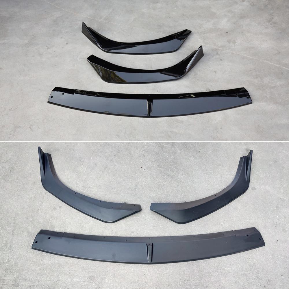For Mazda 3 Sedan Axela 2020 2021 2022 Front Bumper Lip Splitter Chin Guard Accessories Styling Tuning For