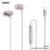 REMAX/Ruiliang Type-C In-Ear Metal Earphones with Music, Sleep, and Call Controls