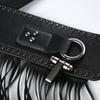 Jeans Decor Rivets Belt Vintage Punk Belt Exaggerated Tassels Waistband  Jazz Dance Accessory