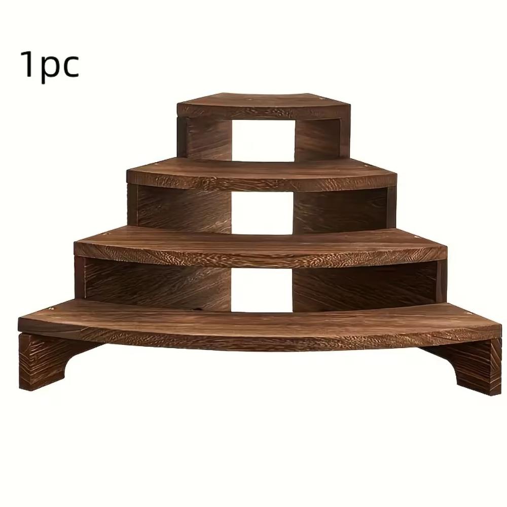 Wooden Tiered Risers Display Stands for