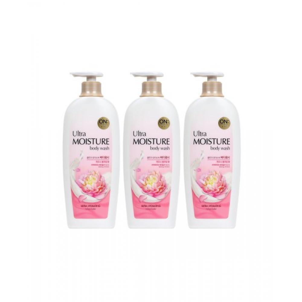 OntheBody Ultra Moisture Peony Body Wash 785ml 3pcs NONE