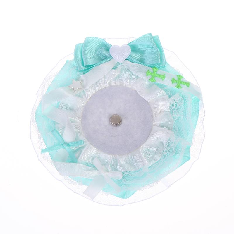 Süßer Lolita-Abzeichen-Displayhalter für Ita-Tasche Anime Handgemachtes Abzeichen Rosette Zubehör Dekoration