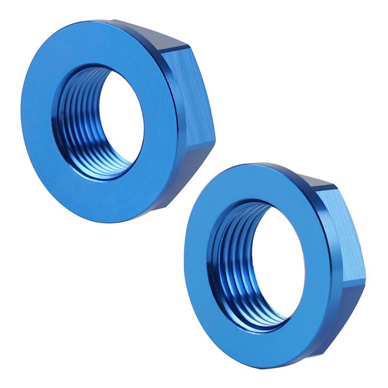 Front Rear Wheel Axle Nut Screw Aluminum 2PCS For YAMAHA YZ250F YZ450F YZ 250 450 250FX 450FX 2014-2021 Motorcycle Accessories