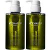 By a Certified Hair Diagnosis Specialist Chap Up Scalp Amino Acid Scalp Massage Shampoo for 300mL X 2 Bottles [Supervised (R)] Rinse-in Shampoo,