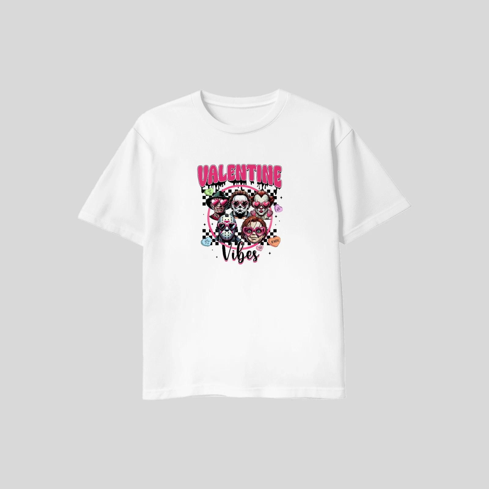 Unisex Adult Casual Graphic Valentines Day Vibes Freddy Kreuger It ... XXXL