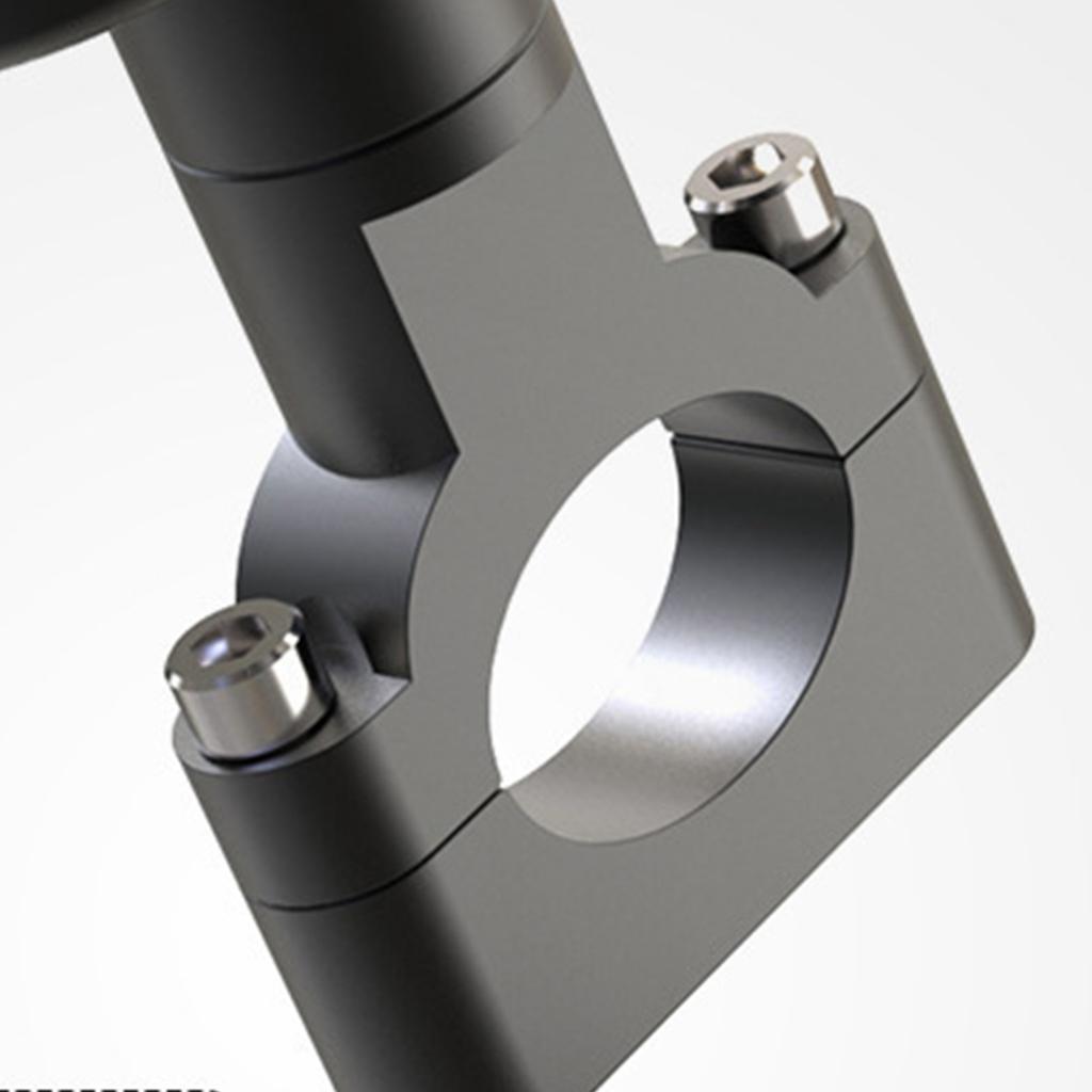 Bike Mobile Phone Holder 360 Degree Rotation Universal Aluminum Alloy Motorcycle Phone Mount for Navigation
