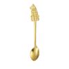 4/1PCS Christmas Dinnerware Stainless Steel Coffee Spoon Dessert Fruit Fork Cartoon Santa Claus Spoon Fork Xmas Table Supplies