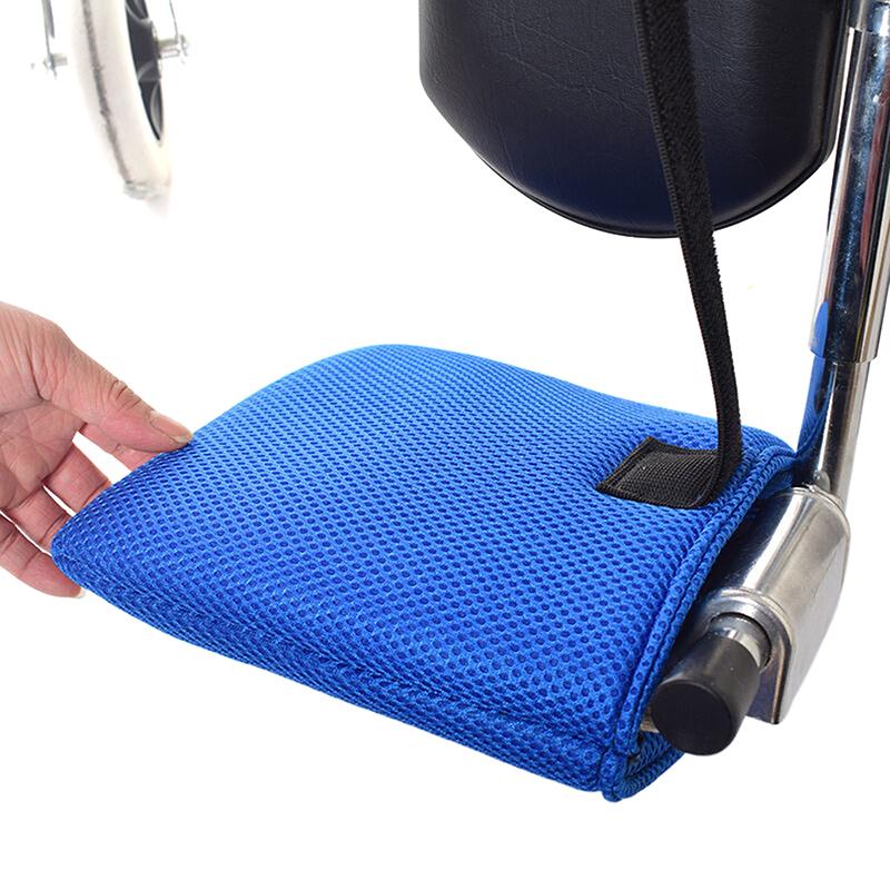 Rollstuhl Fußstützenpolster Fußplatten-Schutzpolster Beinauflagenkissen Fußschutzpolster zur Vermeidung von Fußkratzern