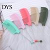 Hair Styling Comb DIY Beaded Comb, Fine Teeth Rat Tail Customizable with Blank Bar, Plastic Detangling for Men Women Stylist