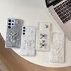 Epoxy Laser Beads A16 Mobile Phone Case For Samsung S24Plus Bow S23 Women'S S25Ultra