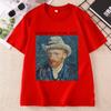 Art Teacher T Shirt Unisex Unisex Cotton Funny Van Gogh Art TShirt Humor Printed Tshirts Casual Short Sleeve Round Neck Clothing