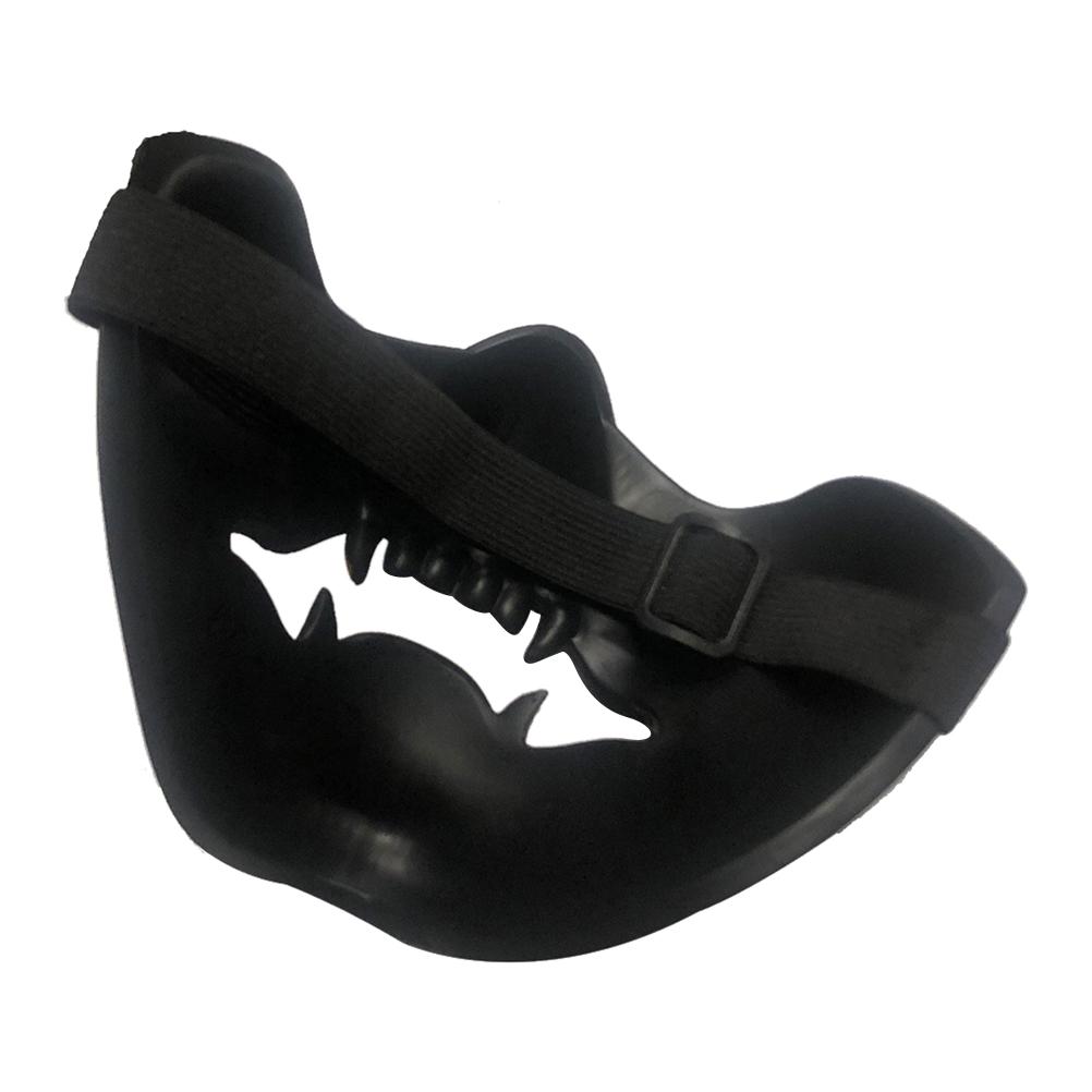 Ghost Mask Halloween Cosplay Half Face Mask Game Character Tsushima Face Mask