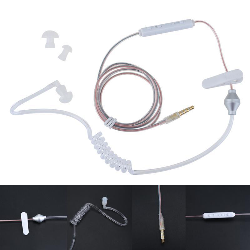 3.5mm Air Tube Earphone Headset 