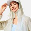 Li Ning UV Protection Waterproof Breathable Two-In-One Jacket With Hood Women Jackets Silver-Birch-Gray AFDU460-2