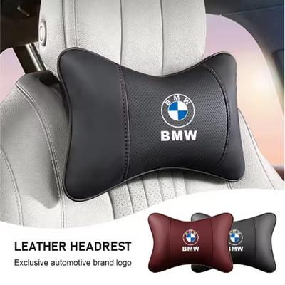 1PC Car Neck Support Pillow M Logo Headrest Cushion for M Series E36 E39 E87 E90 E53 G20 G30 X1 X2 X3 X4 X5 X6 TZ-Sticker Nlxk36