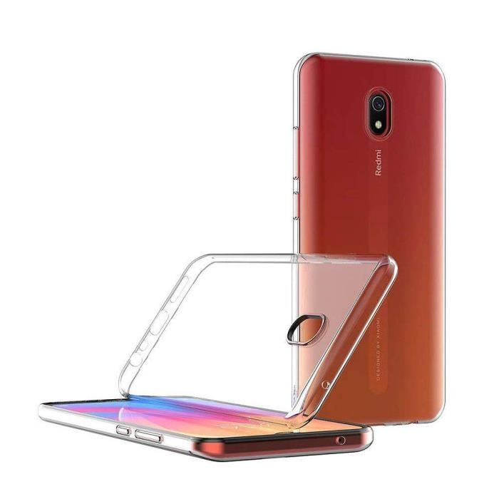 Coque - Xiaomi - Redmi 8A - UltraSlim - Ajustement parfait - Transparent