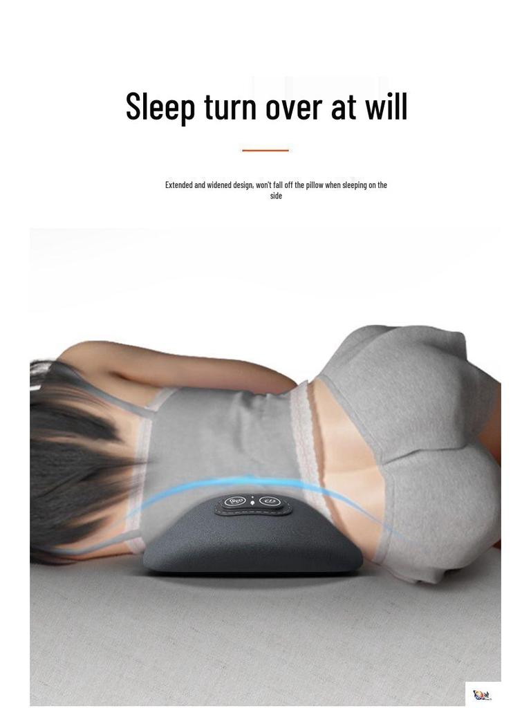 Grensoverschrijdend Engels Lendensteunkussen: Taillekussen met verwarming voor slaap en massage