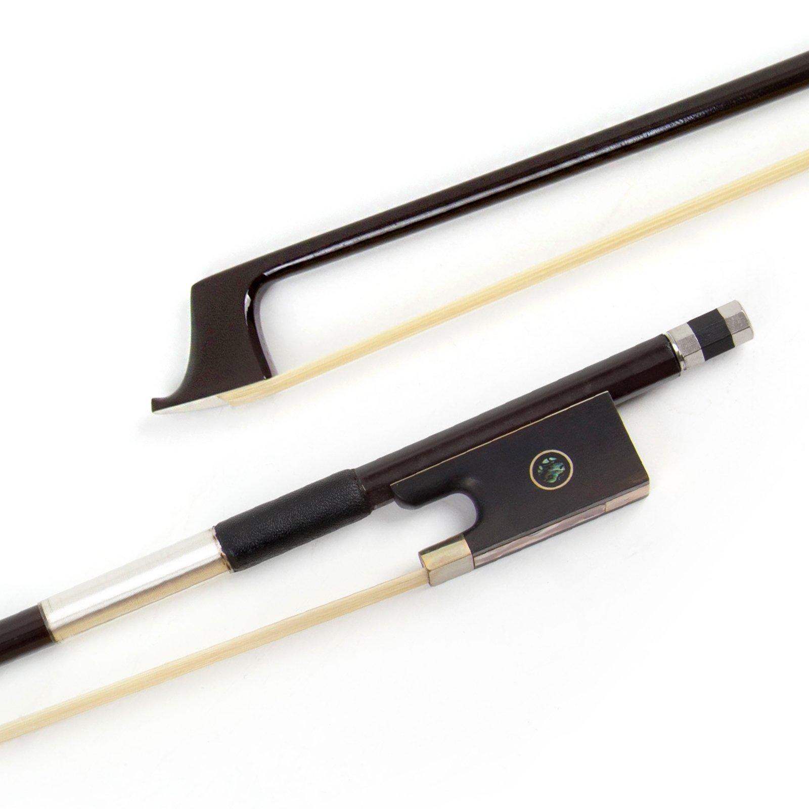 

kmise 44 Carbon Fiber Violin Bow with Stick, Carefully Selected Materials (44, Greige)