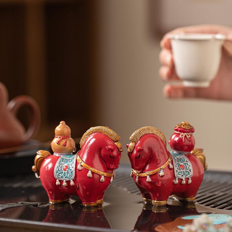 JINGRUIXIANG Color-Changing Zodiac Horse Tea Pet