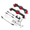 Front and Rear Axle Replacement for   SCX10 II 1Celsius10 Scale RC Crawler Upgraded Axle Set