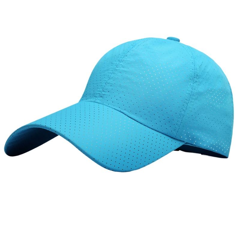 Korejská verze rychleschnoucí baseballová čepice jednobarevná dámská sluneční clona venkovní ochrana proti slunci pánská prodyšná dírka sluneční klobouk