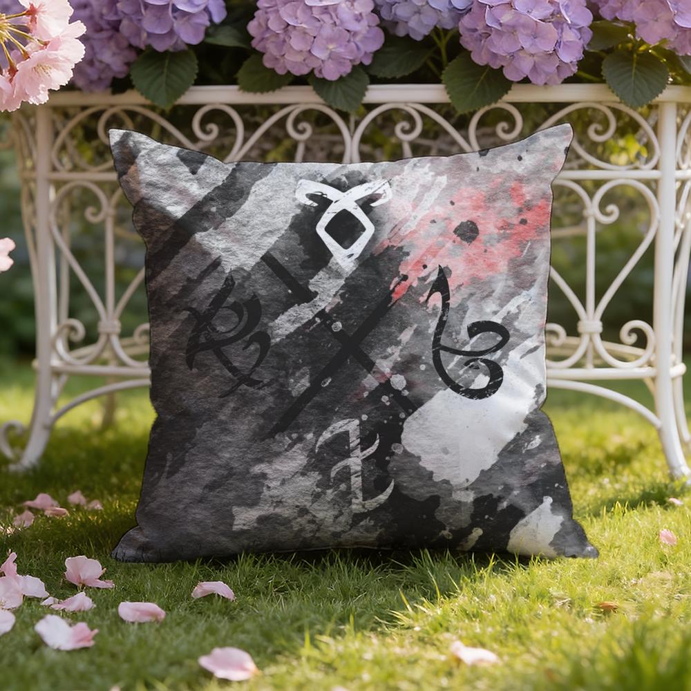 S-Shadowhunters Cushion Cover Home & Car Dual-Scene Pillow Cover: Reversible for Premium Comfort
