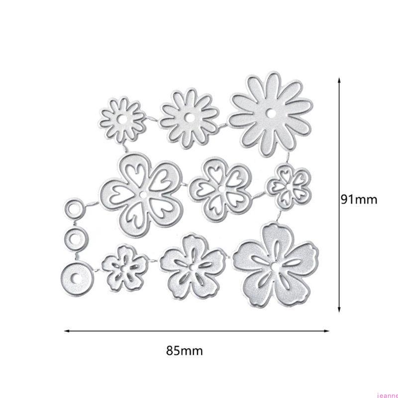 Mini Flowers Metal Cutting Dies Stencil Scrapbooking DIY Album Stamp Paper Card