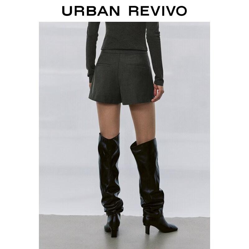 UR2026 Women's Asymmetric High-Waist Mini Skirt