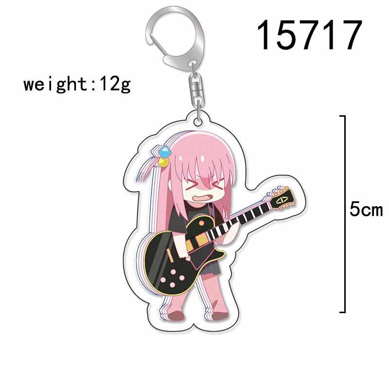 Bocchi the Rock! Anime Merchandise: Hitori Gotoh, Nijika Ijichi, Ryo Expression Backpack Pendant & Keychain